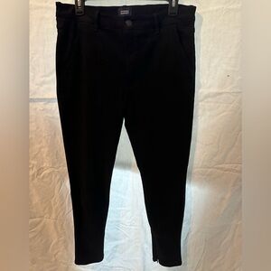 Citizens of Humanity black slim pants. Zippered leg. Size 30